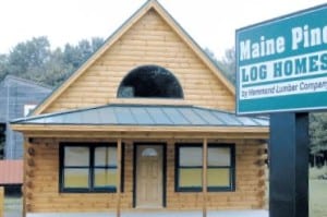 Maine Pine Log Homes Hammond Lumber Company