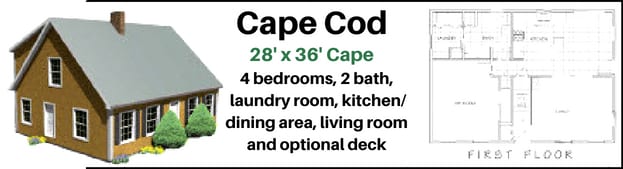 The Cape Cod Home Package By Hammond Lumber