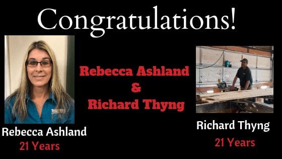 Congratulations Rebecca Ashland & Richard Thyng