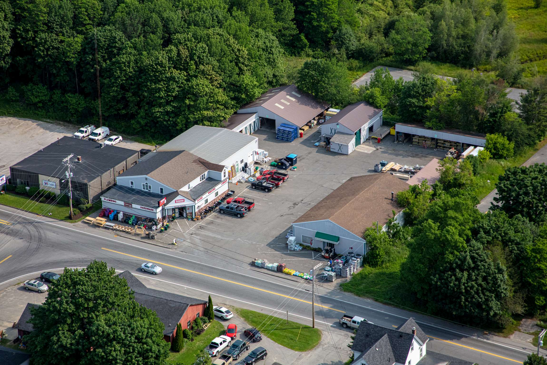 Rockland Branch Store Hammond Lumber Company