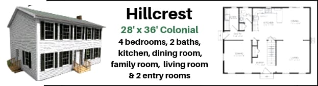The Hillcrest Home package from Hammond Lumber