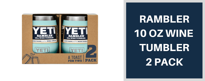 Yeti Rambler 10 oz Wine Tumbler 2 pack