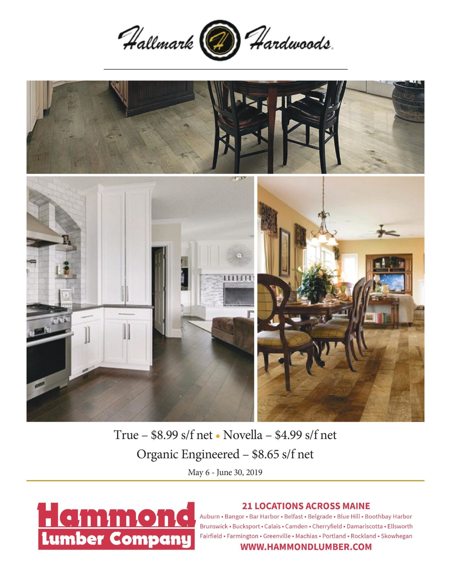 Hallmark Hardwood Flooring Promotion - Hammond Lumber Company