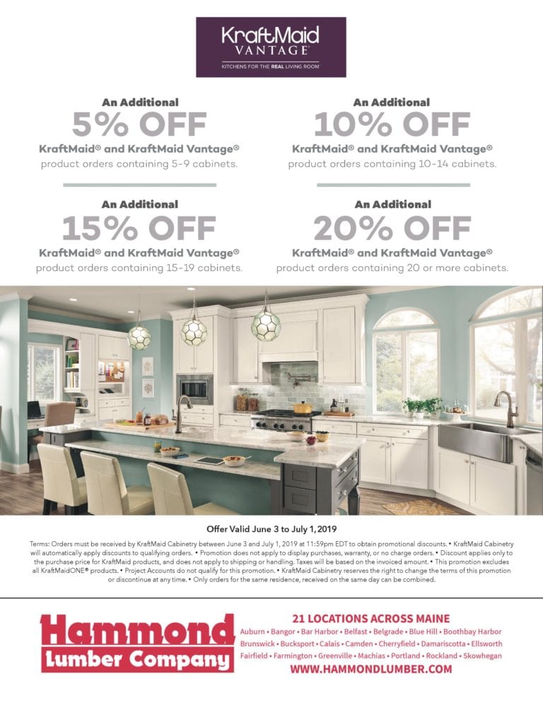 Huge Savings On KraftMaid & KraftMaid Vantage